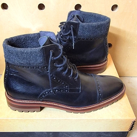 Johnson & Murphy Cap toe boot - Picture 1 of 4